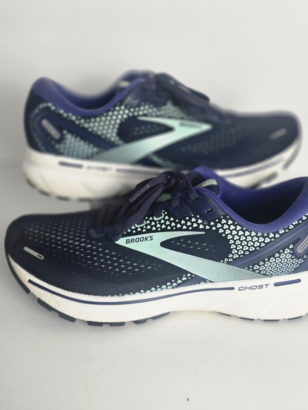 Brooks Ghost Women's Running Shoes - Navy Mint